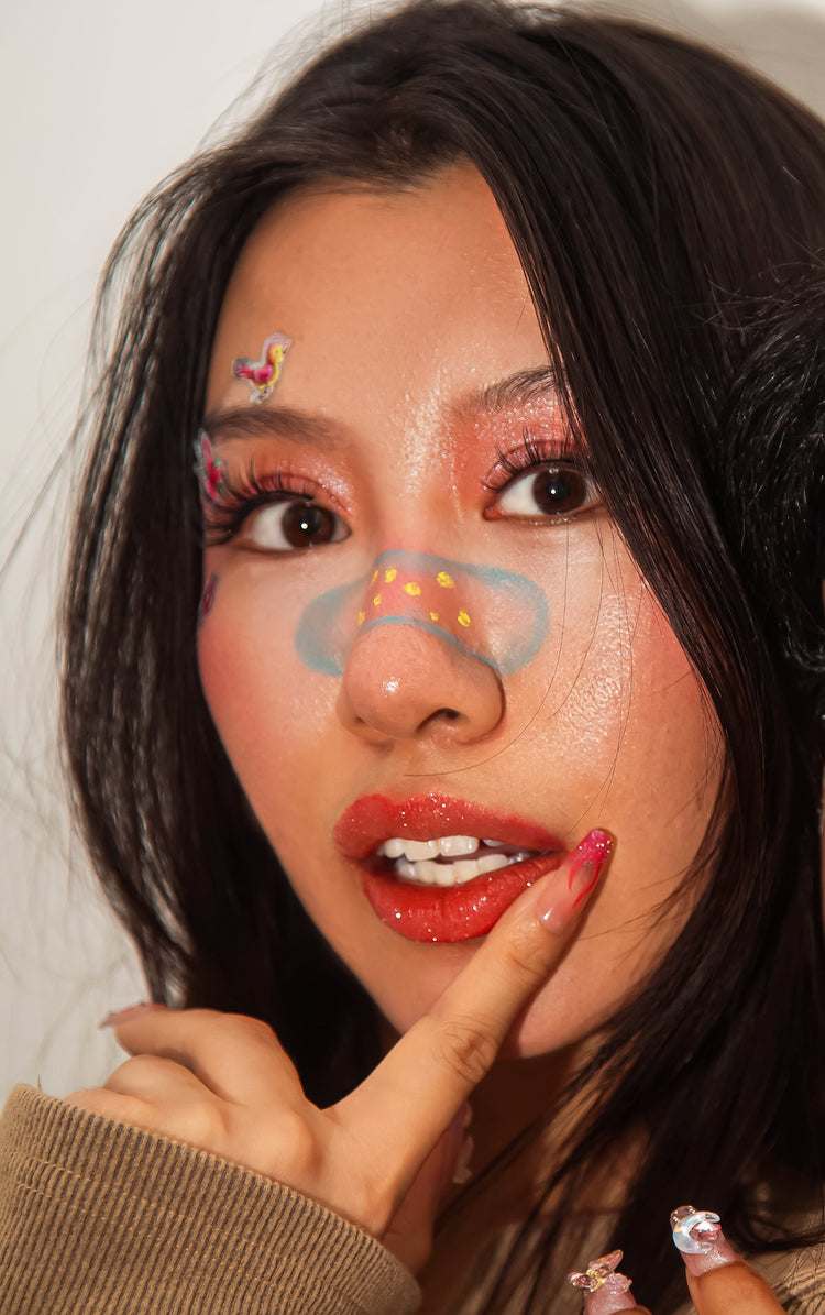 Kawaii Kisses Glitter Lip Kit: Harajuku Candy