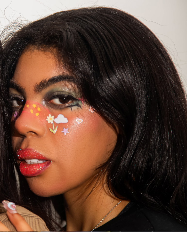 Kawaii Kisses Glitter Lip Kit: Blueberry Pie