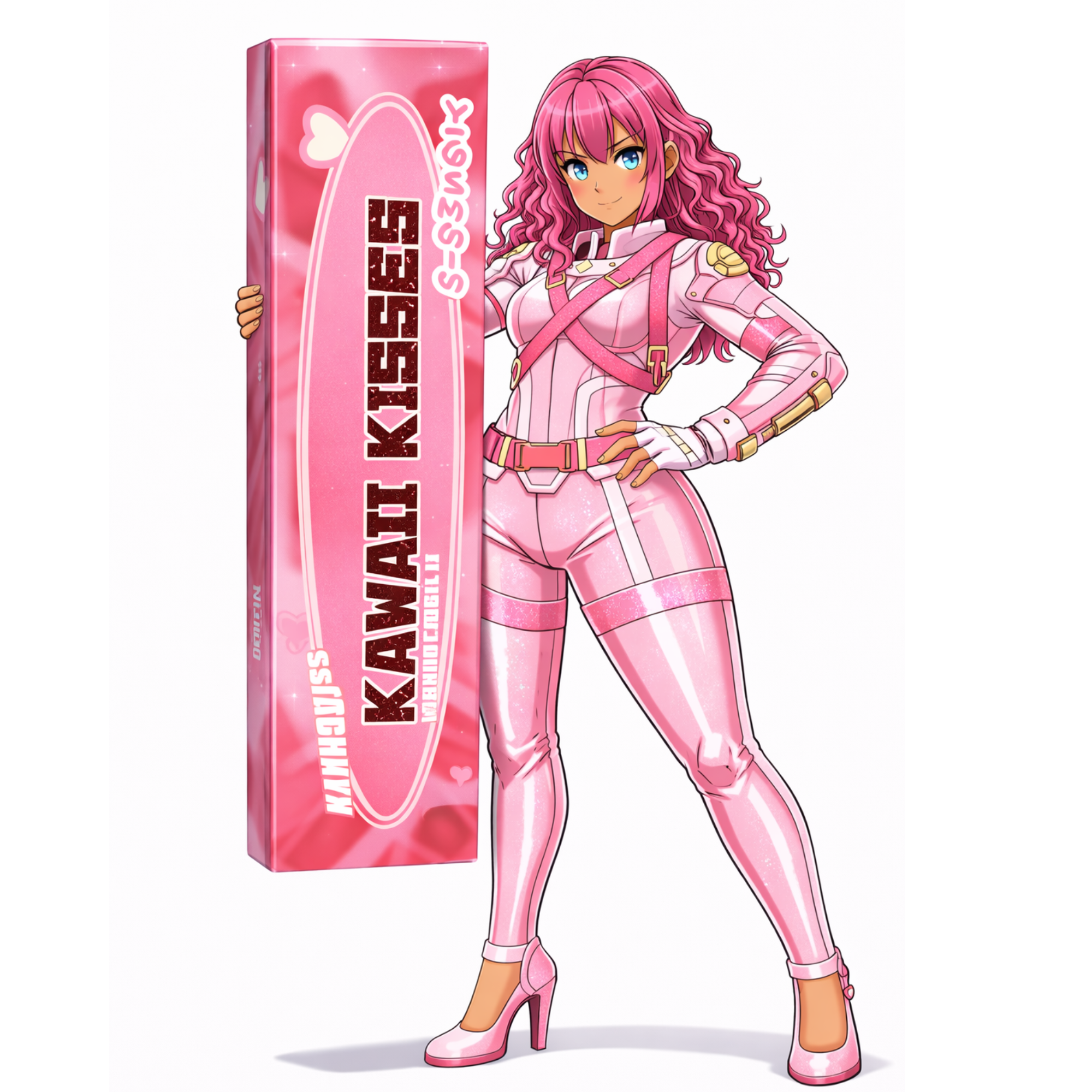 Kawaii Kisses Glitter Lip Kit: Harajuku Candy