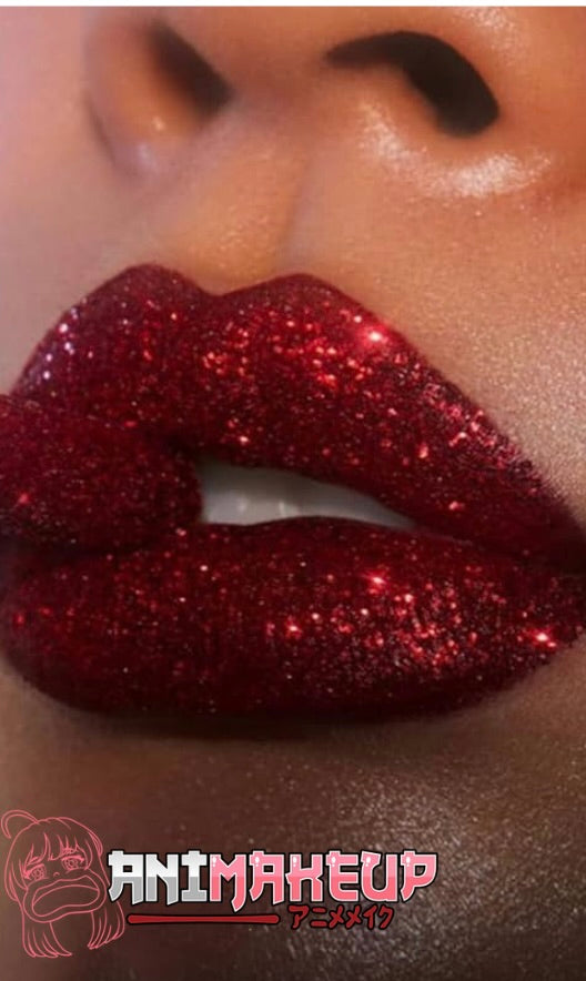 Kawaii Kisses Glitter Lip Kit: Strawberry Mochi