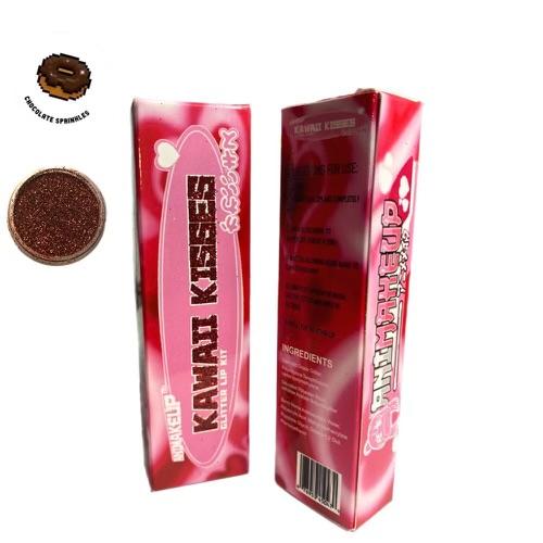 Kawaii Kisses Glitter Lip Kit: Chocolate Sprinkles