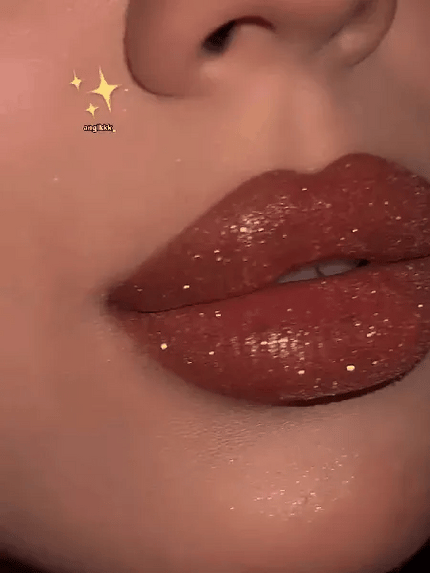 Kawaii Kisses Glitter Lip Kit: Chocolate Sprinkles